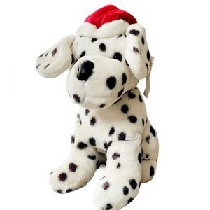 NWT Vtg Dalmatian Puppy Dog 12” Toys House Stuffed Animal